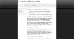 Desktop Screenshot of essayfreelance.com